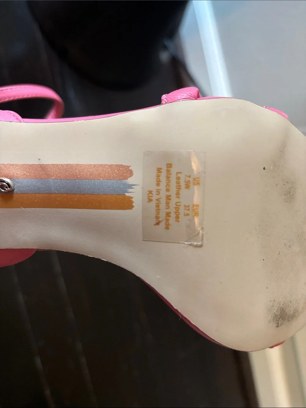 Sam Edelman Hot Pink Strappy Block Heel Sandals